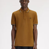 Polo manica corta M3600 80C FRED PERRY Dkca/dskbl/ngtgr 