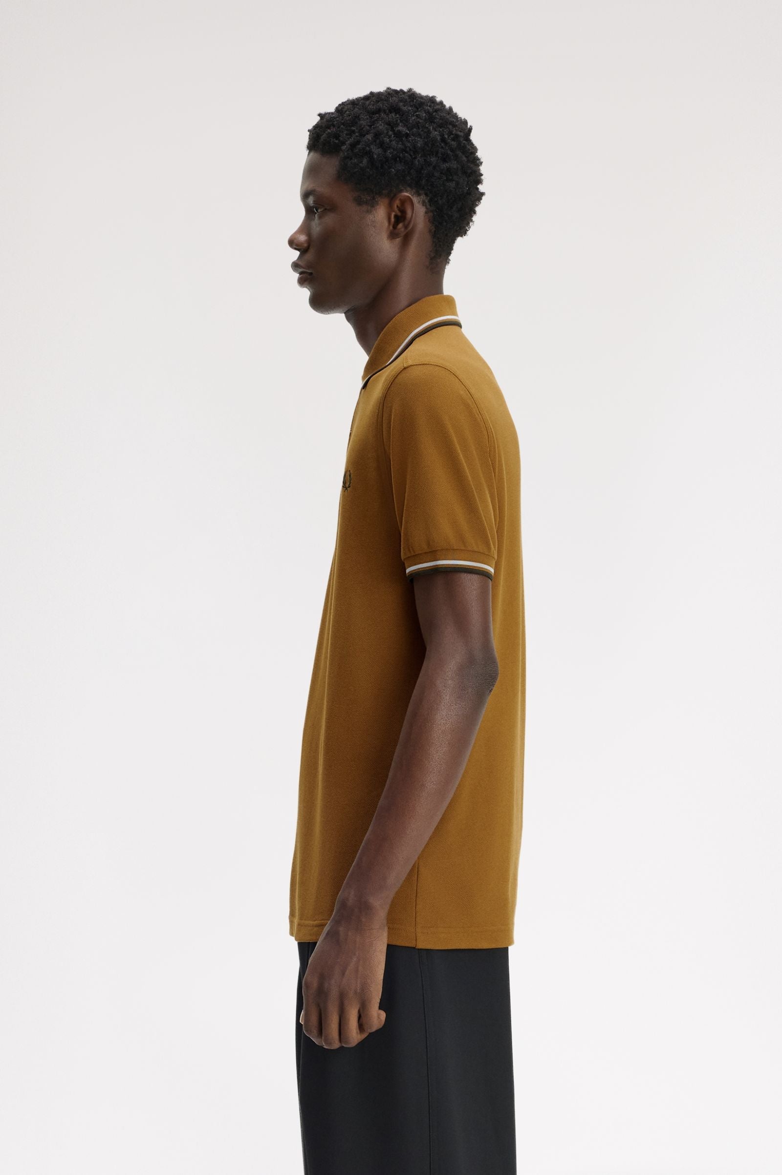 Polo manica corta M3600 80C FRED PERRY Dkca/dskbl/ngtgr 