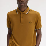 Polo manica corta M3600 80C FRED PERRY Dkca/dskbl/ngtgr 