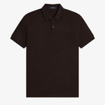 Polo manica corta M3600 86C FRED PERRY Rich brown/black 