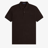 Polo manica corta M3600 86C FRED PERRY Rich brown/black 