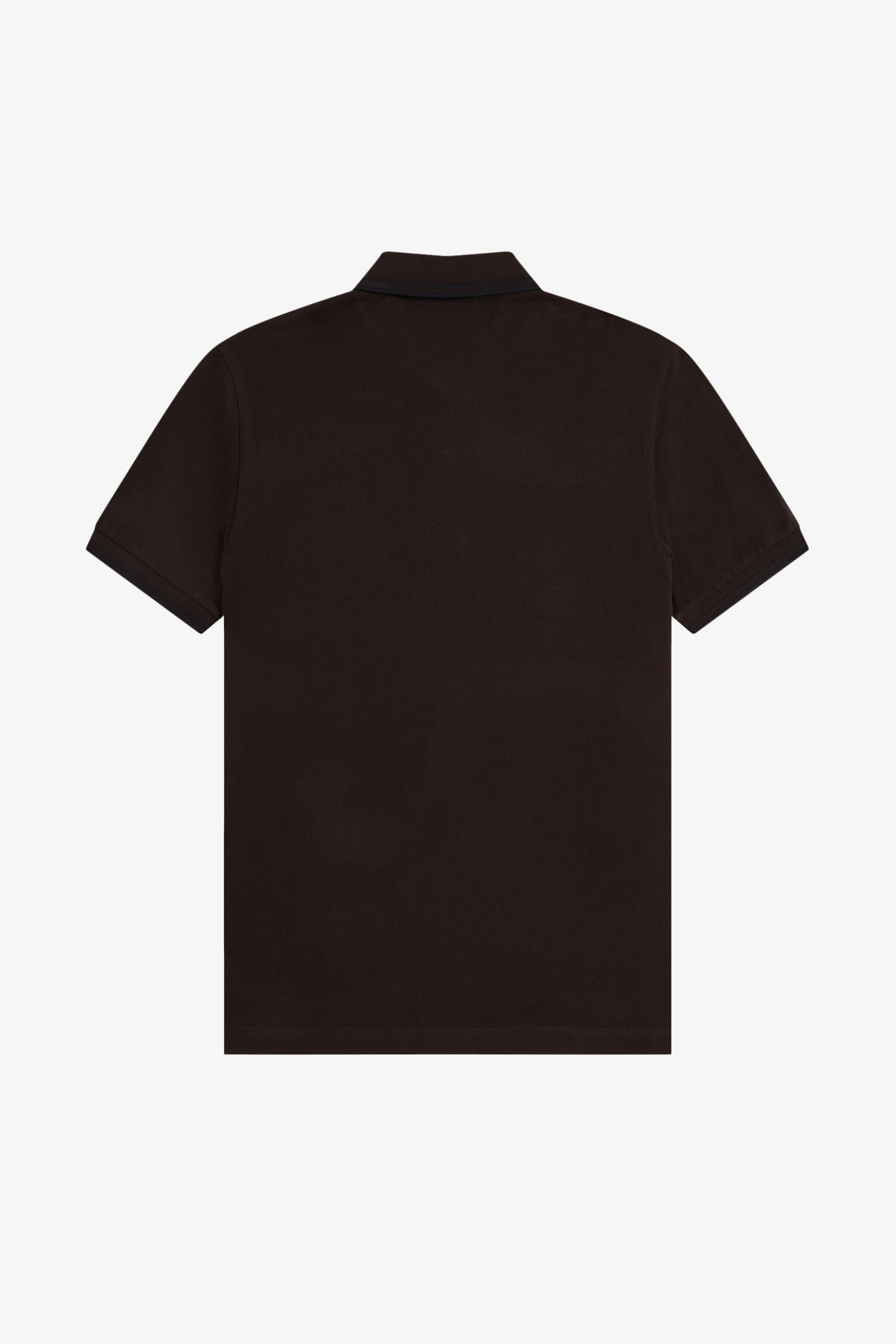 Polo manica corta M3600 86C FRED PERRY Rich brown/black 