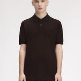 Polo manica corta M3600 86C FRED PERRY Rich brown/black 
