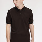 Polo manica corta M3600 86C FRED PERRY Rich brown/black 
