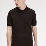 Polo manica corta M3600 86C FRED PERRY Rich brown/black 