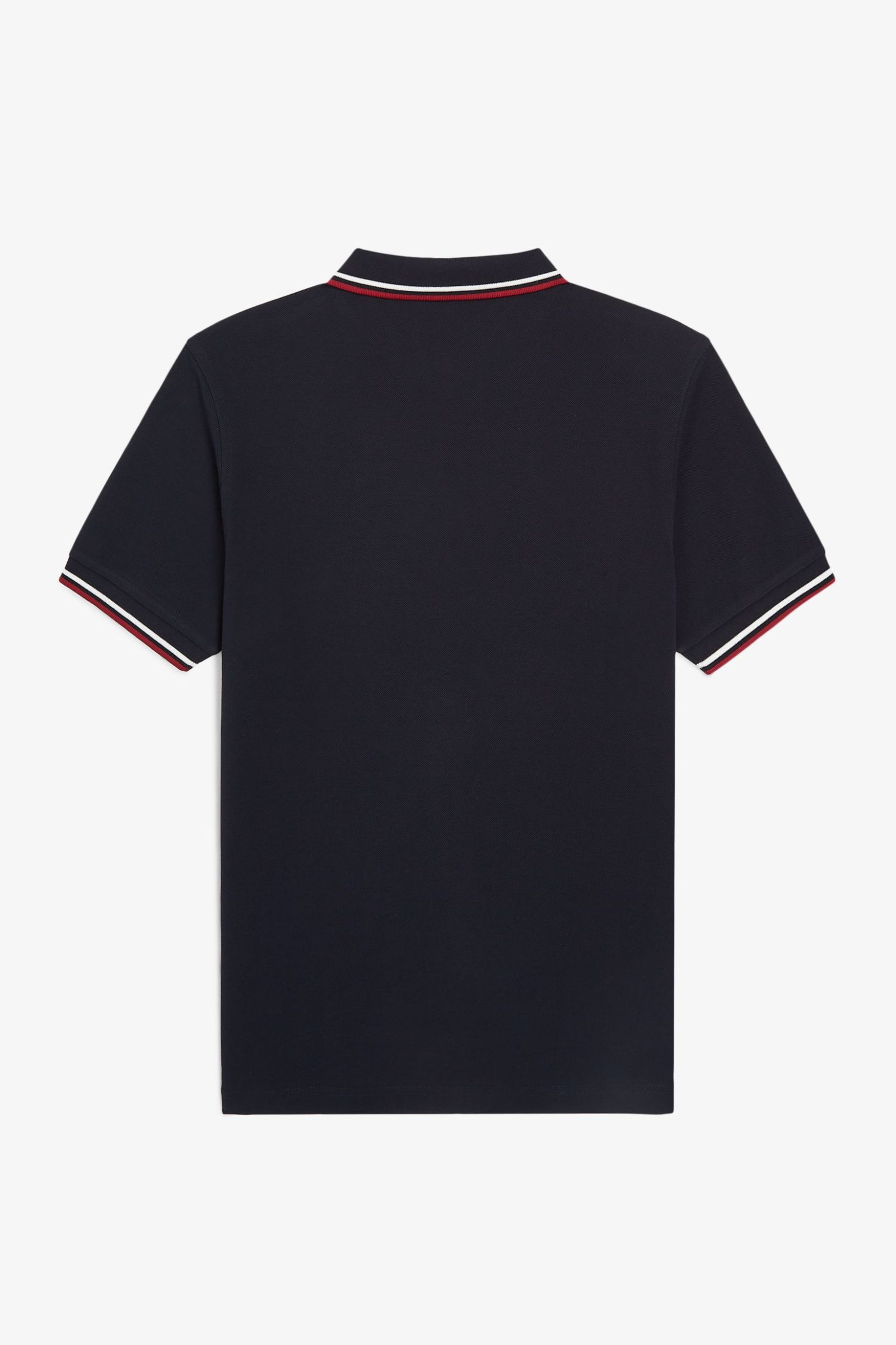 Polo manica corta M3600 T55 FRED PERRY Nvy/swht/bntred 