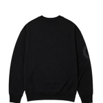 Felpa girocollo con logo ricamato M3622 102 FRED PERRY Black 