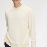Felpa girocollo con logo ricamato M3622 560 FRED PERRY Ecru 