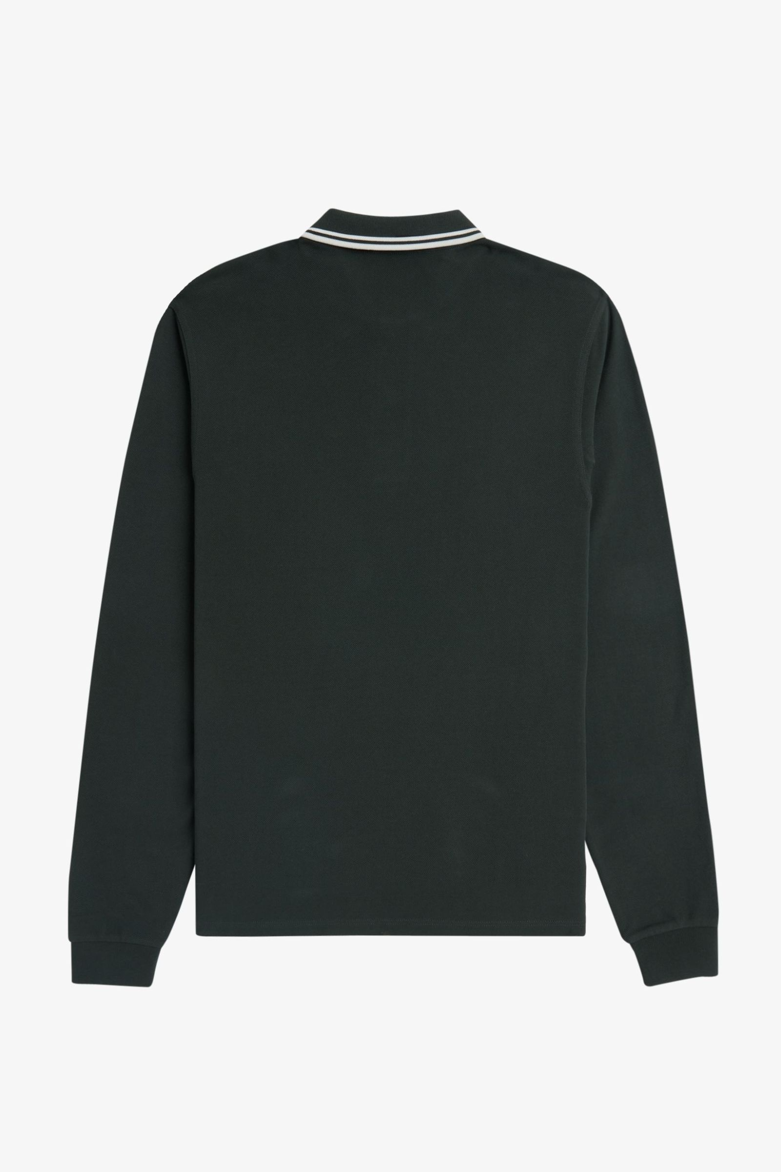 Polo manica lunga M3636 T50 FRED PERRY Night green/snwht 