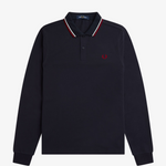  M3636 T55 FRED PERRY Nvy/swht/bntred 
