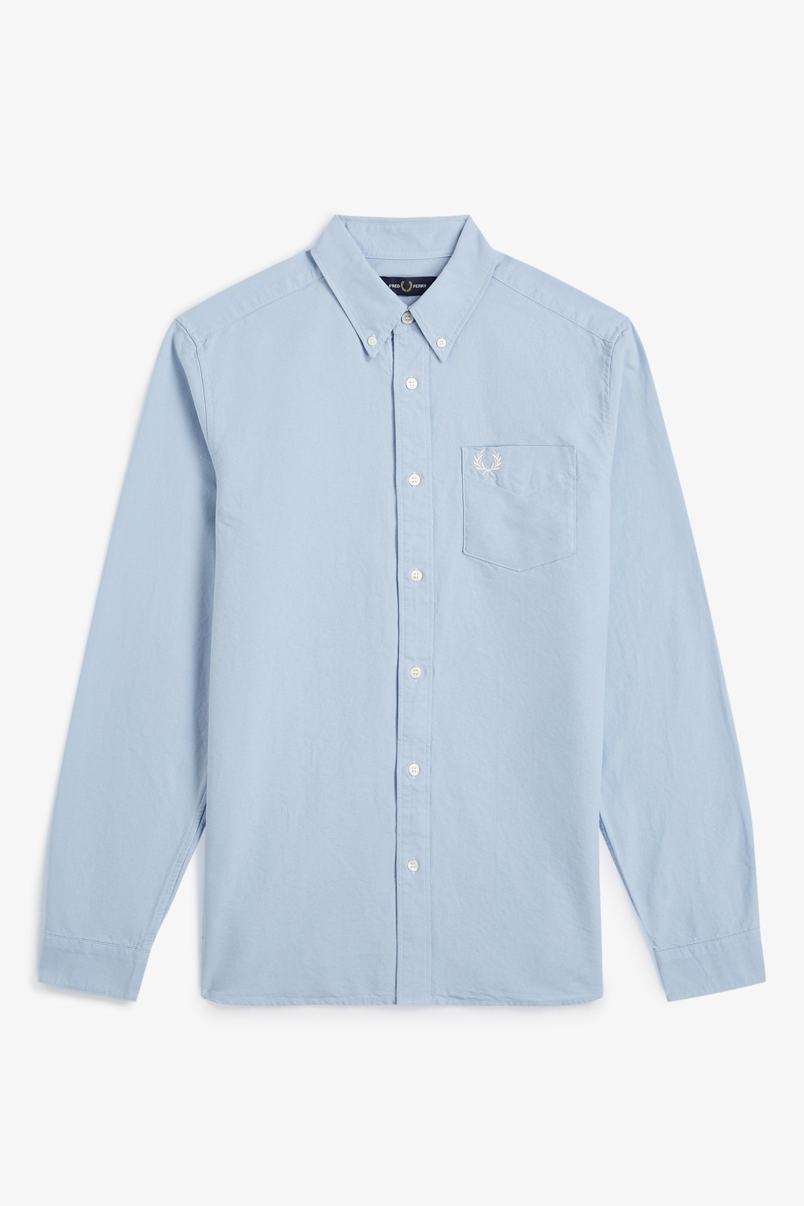 Camicia Oxford M5516 146 FRED PERRY Light smoke 