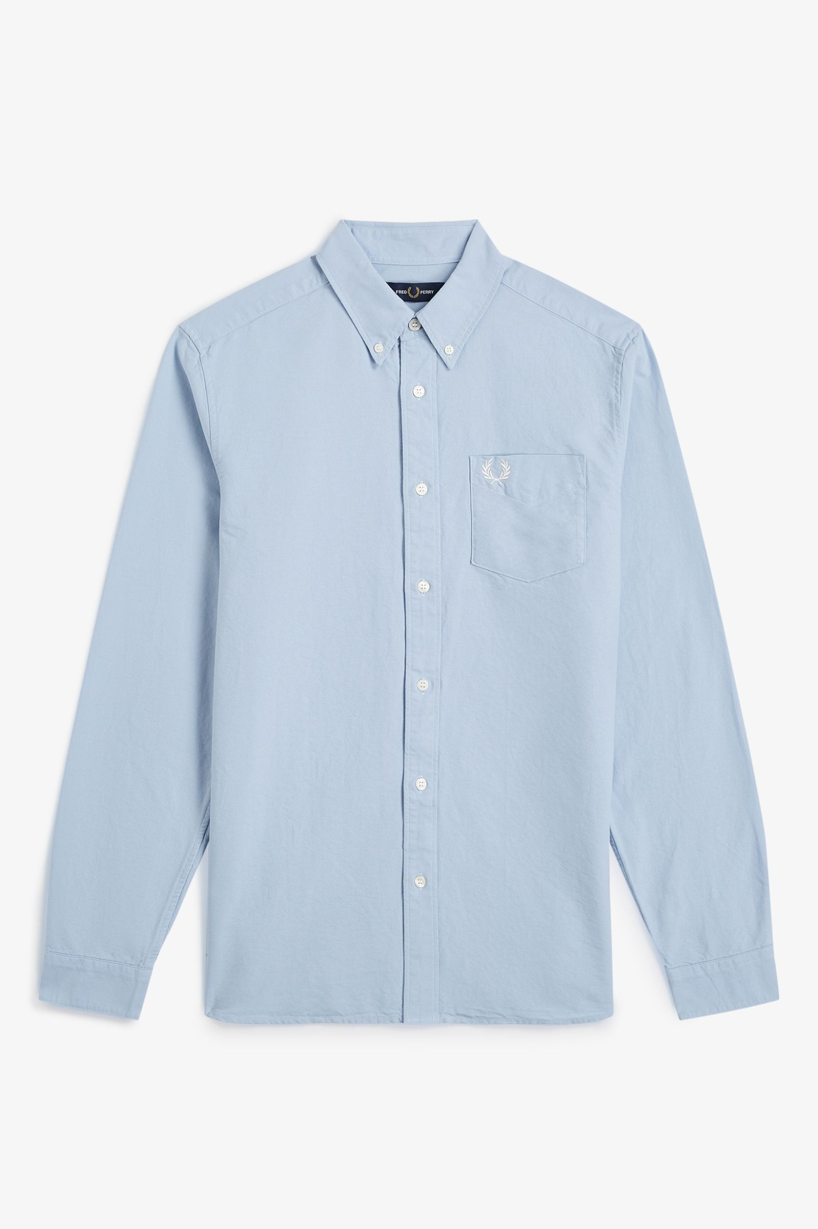 Camicia Oxford M5516 146 FRED PERRY Light smoke 