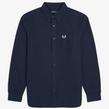 Camicia Oxford M5516 608 FRED PERRY Navy 
