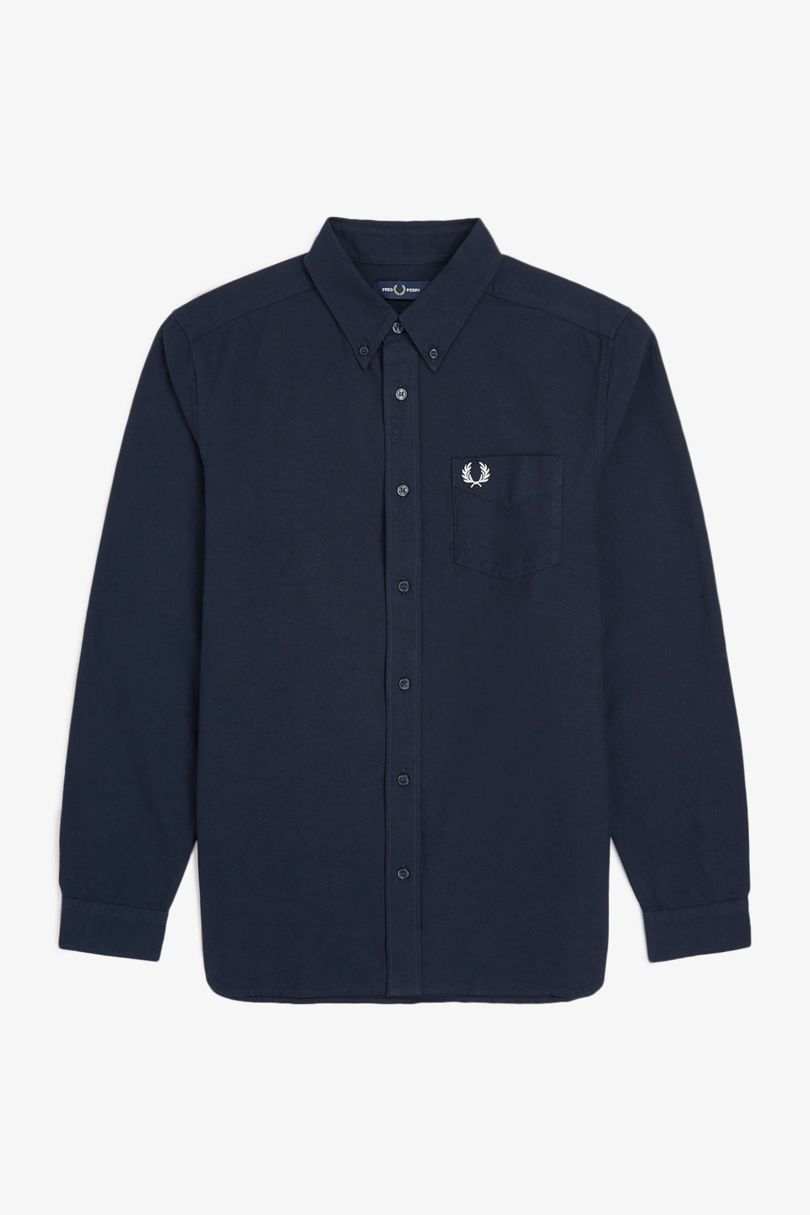 Camicia Oxford M5516 608 FRED PERRY Navy 