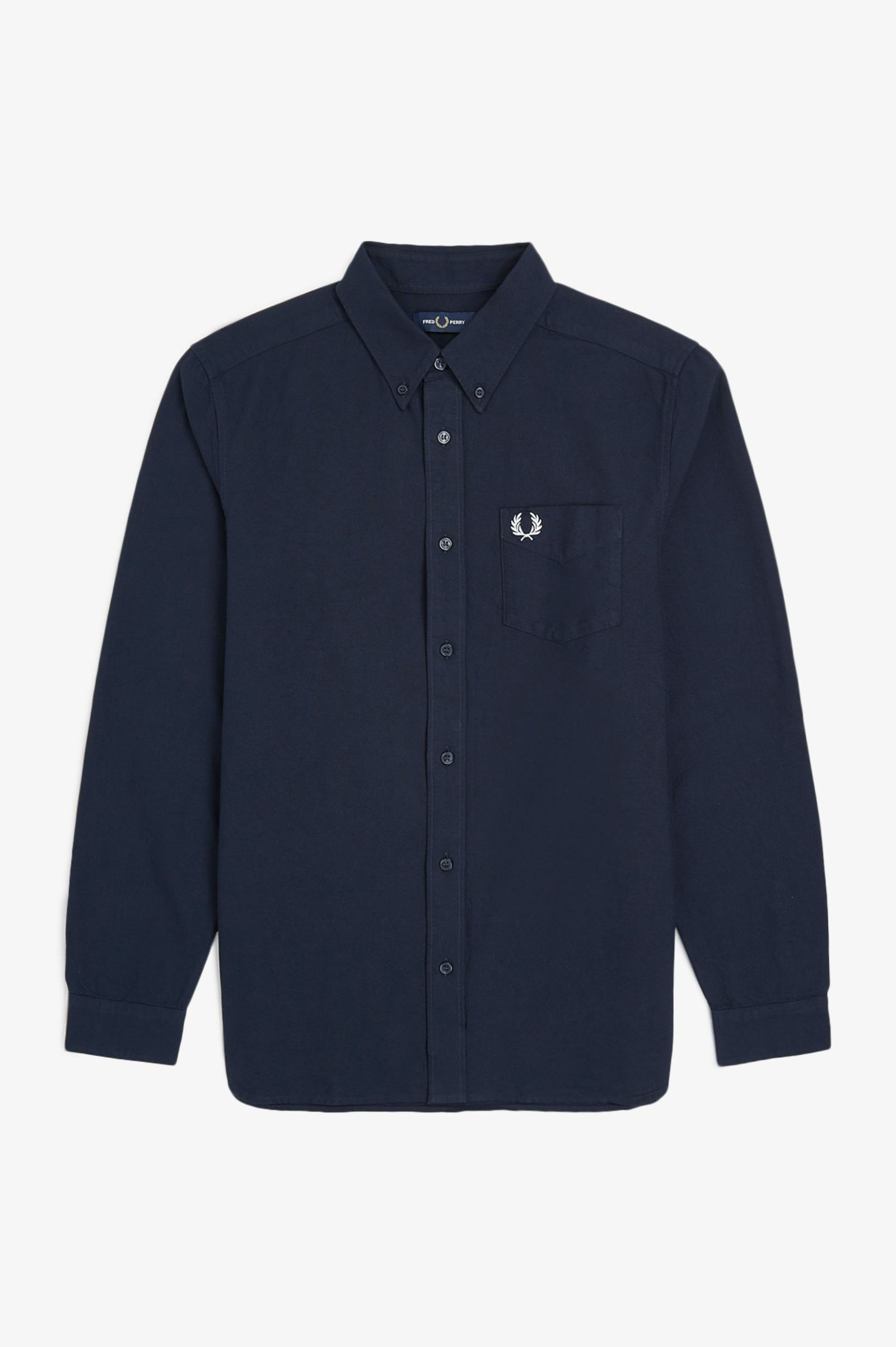 Camicia Oxford M5516 608 FRED PERRY Navy 