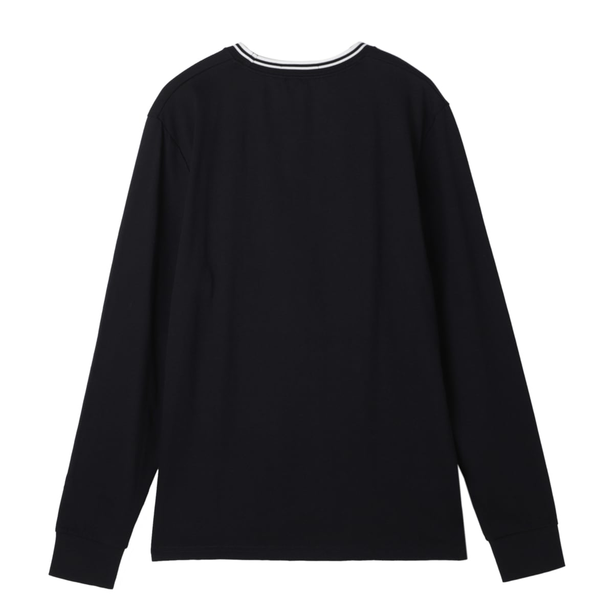 T-Shirt manica lunga in cotone M9602 R88 FRED PERRY Black 