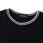 T-Shirt manica lunga in cotone M9602 R88 FRED PERRY Black 