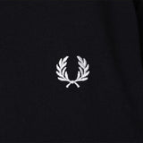 T-Shirt manica lunga in cotone M9602 R88 FRED PERRY Black 