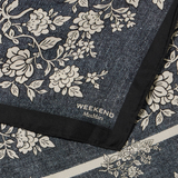 Foulard in seta 2625546054600 001 MAX MARA WEEKEND Blu notte 
