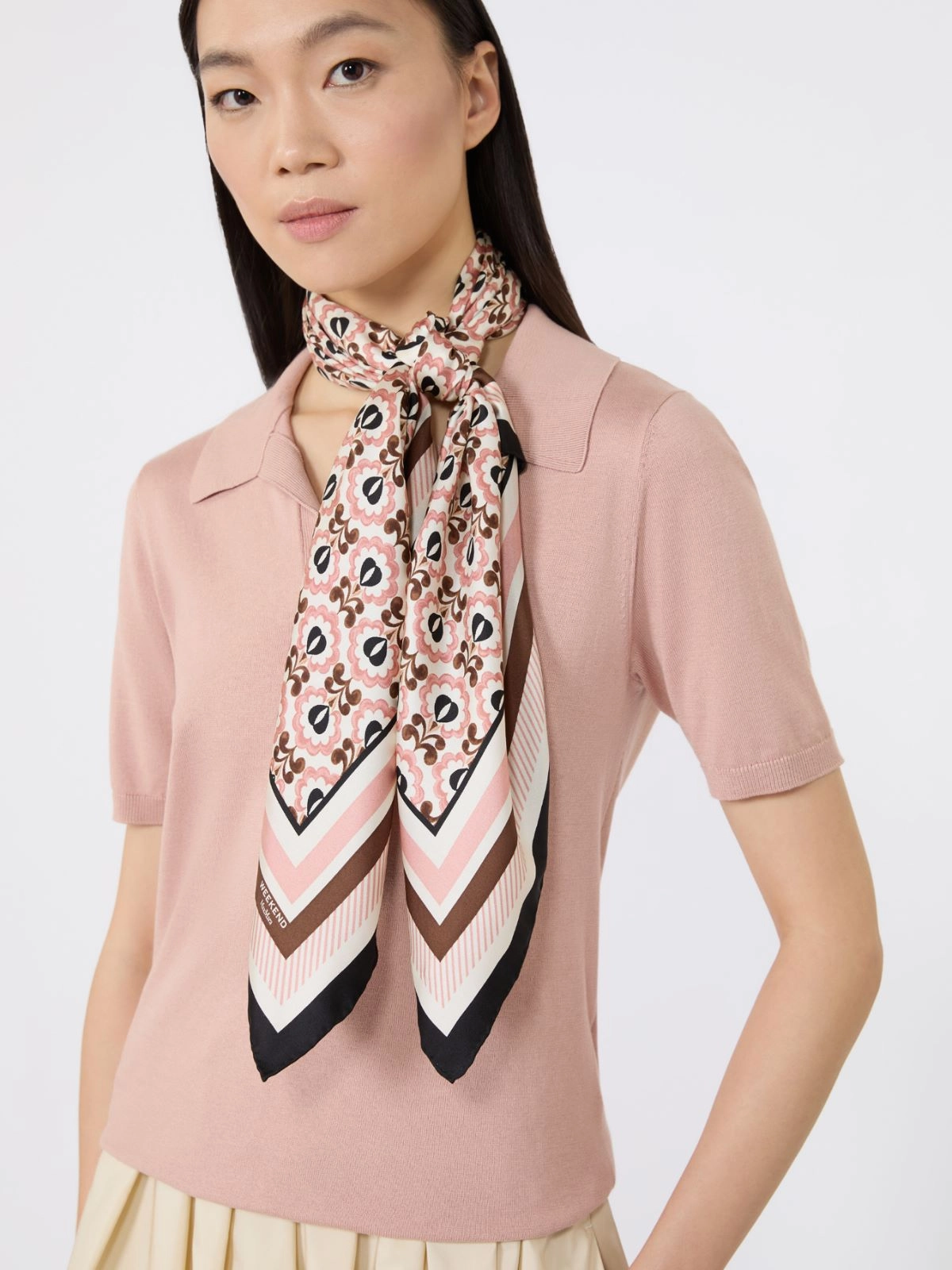 Foulard in seta 2625546064600 001 MAX MARA WEEKEND Multi 