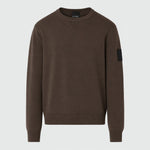 Maglia girocollo LUMEN 4650M13C048 1847 OUTHERE Coffee 