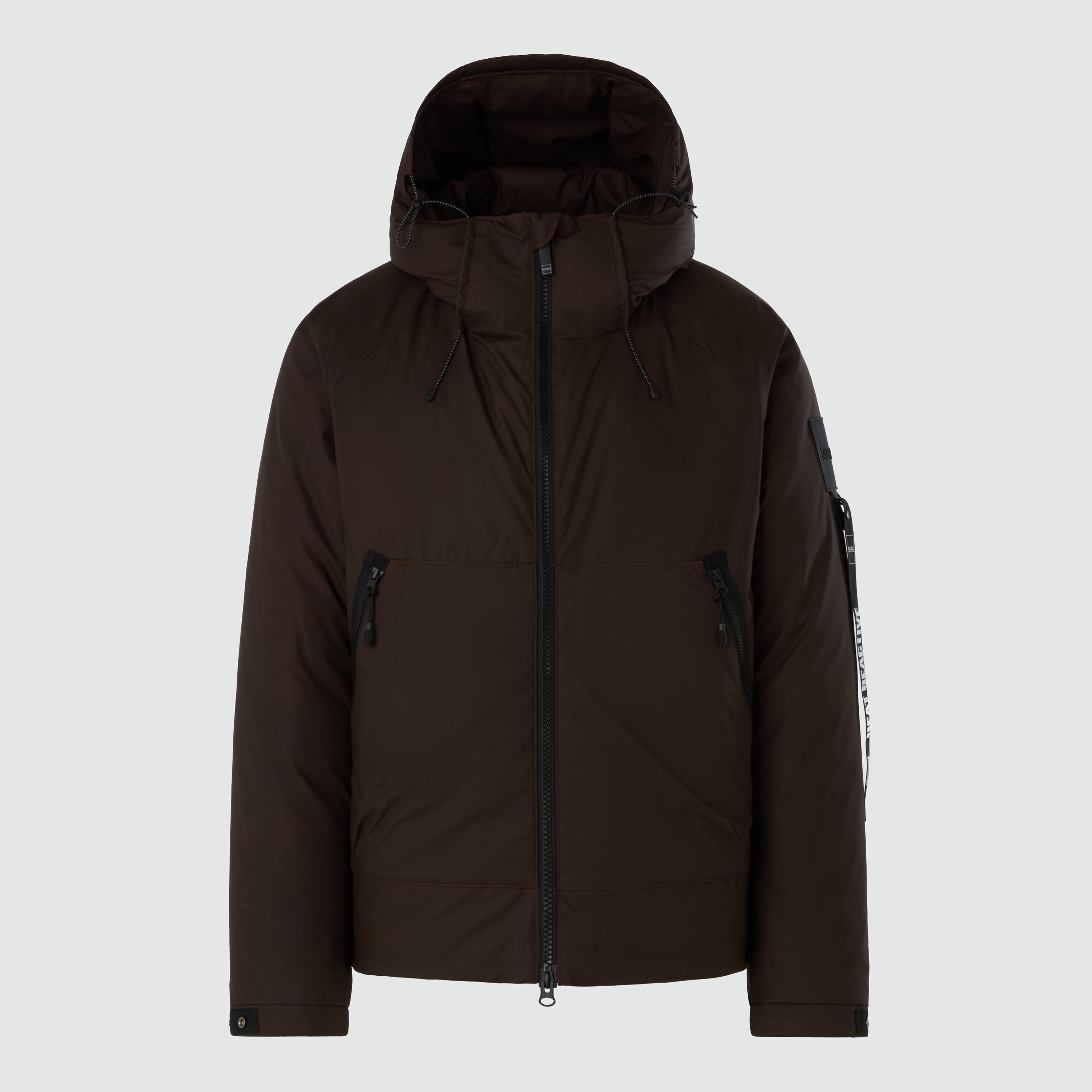Piumino con cappuccio MUDROP 4639M575C270 1949 OUTHERE Chocolata 
