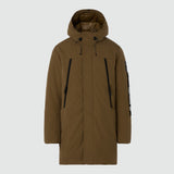 Giaccone lungo con cappuccio SOILMARK 4640M554C265 1940 OUTHERE Brown 
