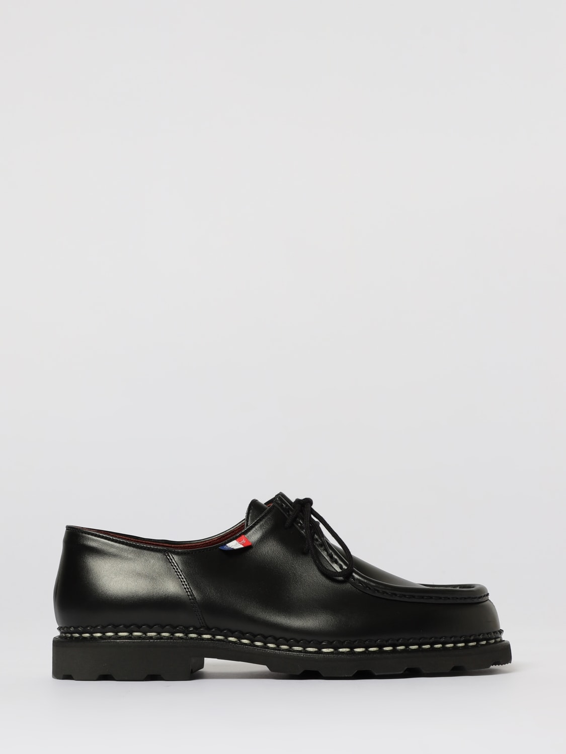 Scarpa allacciatta con suola in gomma 174912 MICHAEL BBR LIS NOIR PARABOOT Black 
