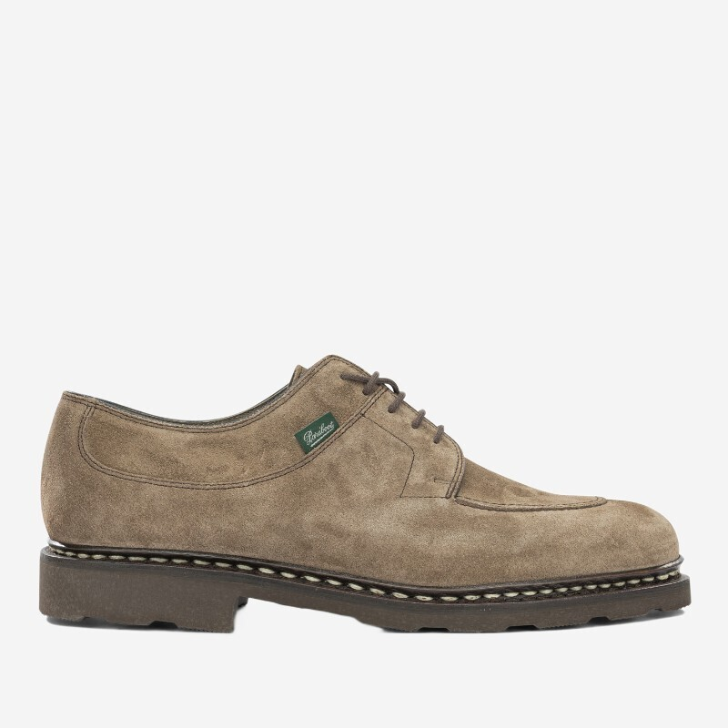 Scarpe allacciatte con suola in gomma 203538 AVIGNON GRIFF MARRON-VEL BRUN PARABOOT Brown 