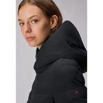 Piumino a canali stretti con cappuccio PED5419 01180662 NER PEUTEREY Black 