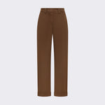 Pantaloni in gabardina stretch PED5517 99012363 194 PEUTEREY Marrone 