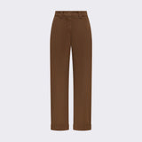 Pantaloni in gabardina stretch PED5517 99012363 194 PEUTEREY Marrone 