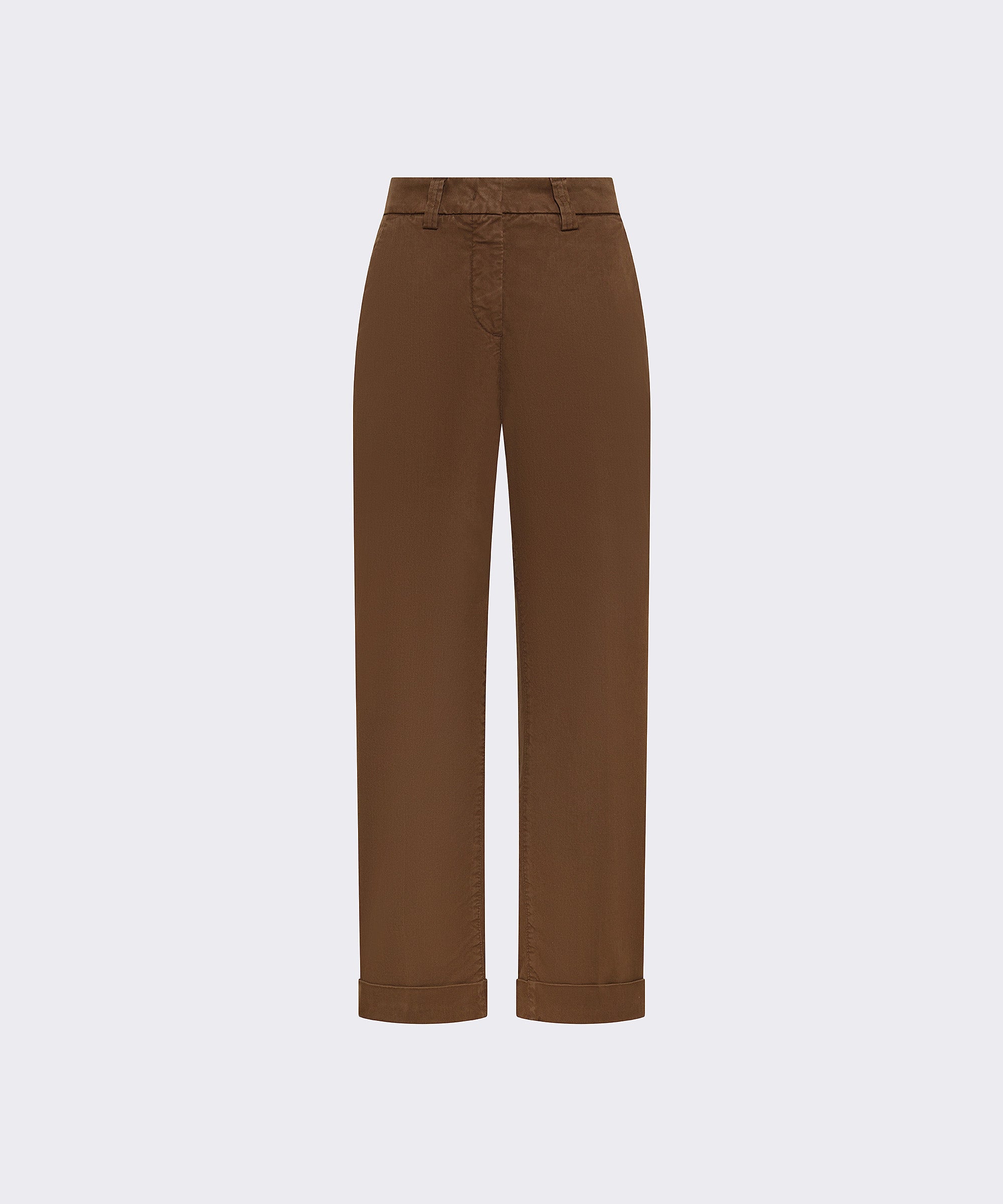 Pantaloni in gabardina stretch PED5517 99012363 194 PEUTEREY Marrone 