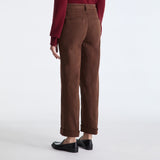 Pantaloni in gabardina stretch PED5517 99012363 194 PEUTEREY Marrone 