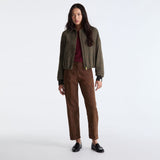 Pantaloni in gabardina stretch PED5517 99012363 194 PEUTEREY Marrone 