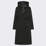 Doppio capo con tessuti a contrasto PED5725 01112047 NER PEUTEREY Black 