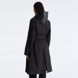 Doppio capo con tessuti a contrasto PED5725 01112047 NER PEUTEREY Black 