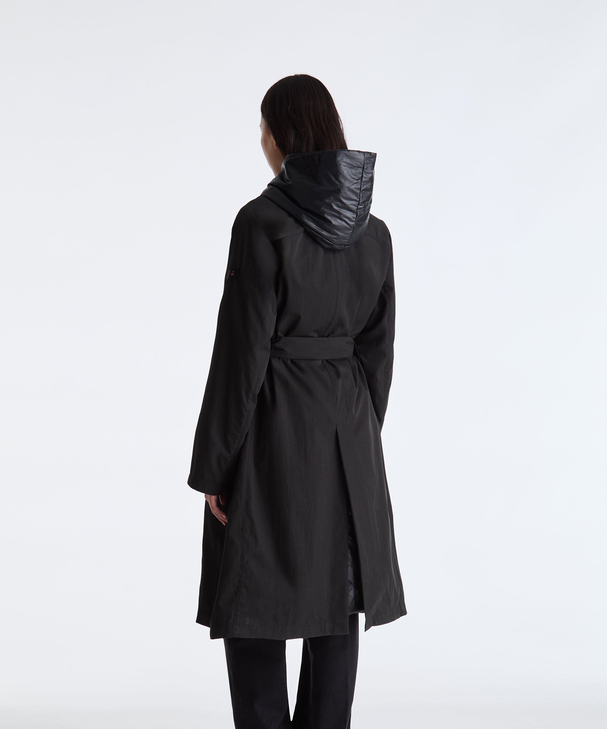 Doppio capo con tessuti a contrasto PED5725 01112047 NER PEUTEREY Black 
