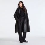 Doppio capo con tessuti a contrasto PED5725 01112047 NER PEUTEREY Black 