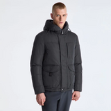 Giaccone con cappuccio PEU5936 01181786 799 PEUTEREY Grey 
