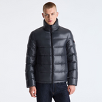 Piumino in nylon lucente PEU5939 01182061 215 PEUTEREY Blue 