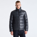 Piumino in nylon lucente PEU5939 01182061 215 PEUTEREY Blue 