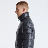 Piumino in nylon lucente PEU5939 01182061 215 PEUTEREY Blue 