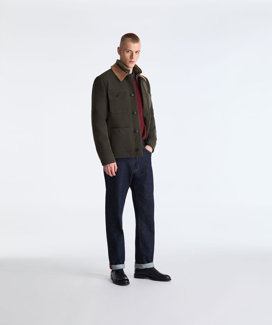 Work jacket con pettorina removibile PEU5977 01192052 689 PEUTEREY  