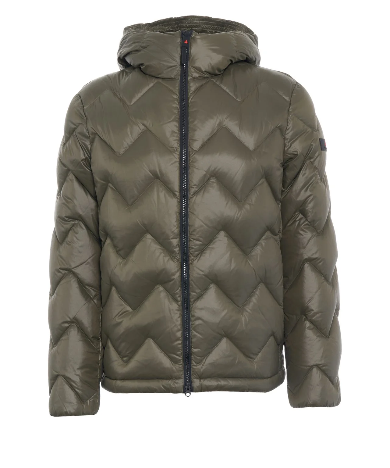 Piumino con cappuccio PEU5979 01182061 689 PEUTEREY Green 