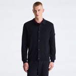 Cardigan con colletto PEU5989 99011947 215 PEUTEREY Blue 