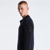 Cardigan con colletto PEU5989 99011947 215 PEUTEREY Blue 