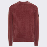 Maglia girocollo in ciniglia PEU5992 99012474 446 PEUTEREY Rosso 