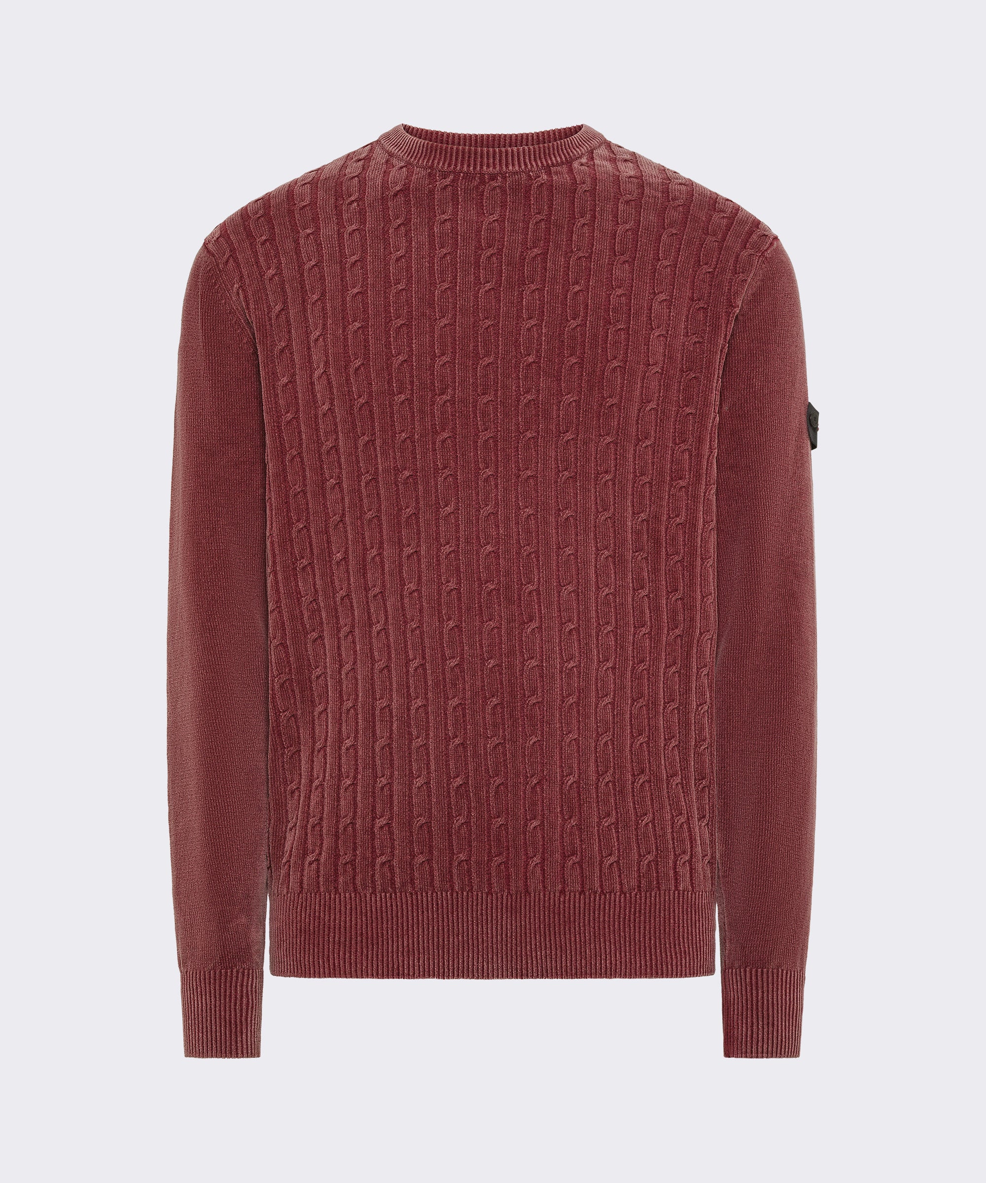 Maglia girocollo in ciniglia PEU5992 99012474 446 PEUTEREY Rosso 