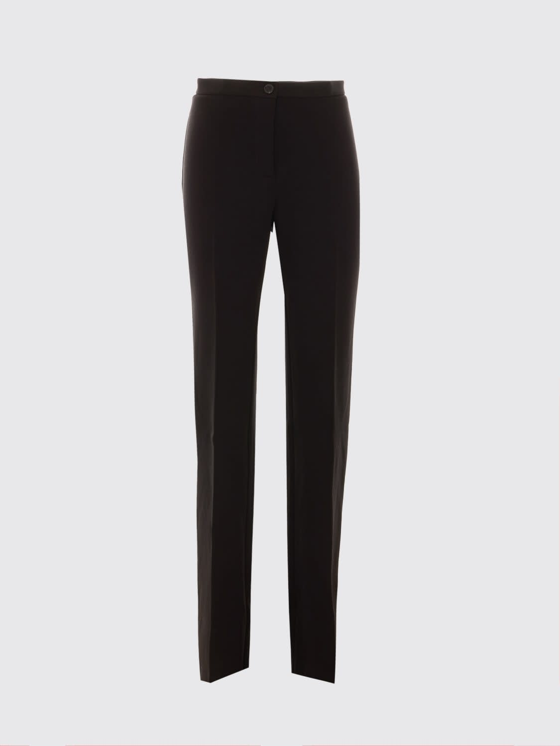 Pantalone a sigaretta in tessuto tecnico 100054A3NV I76 PINKO Grigio corvo 